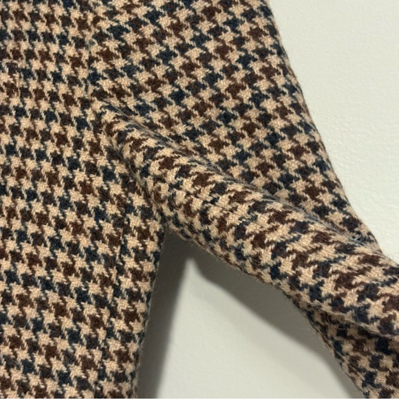 J. Crew Tan and Black Houndstooth Blazer - Picture 6 of 13